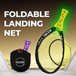 WEIHE 1 Uds red plegable 208g/223g Luya bolsillo copiado a mano Makou stream red copiada a mano