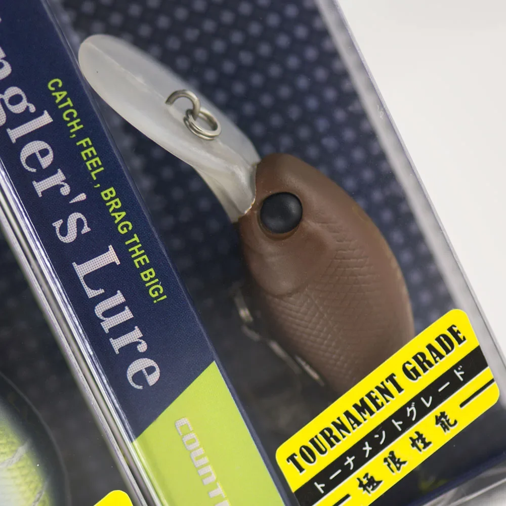 Countbass 37mm 4,8g cebo de manivela de plástico duro Wobbler señuelo de pesca para crankbaits tipo de pez de agua dulce - imagen 4