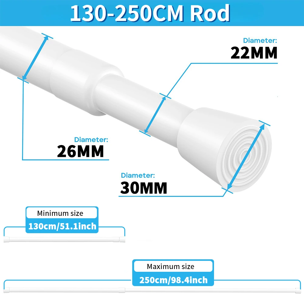 130-250cm Rod