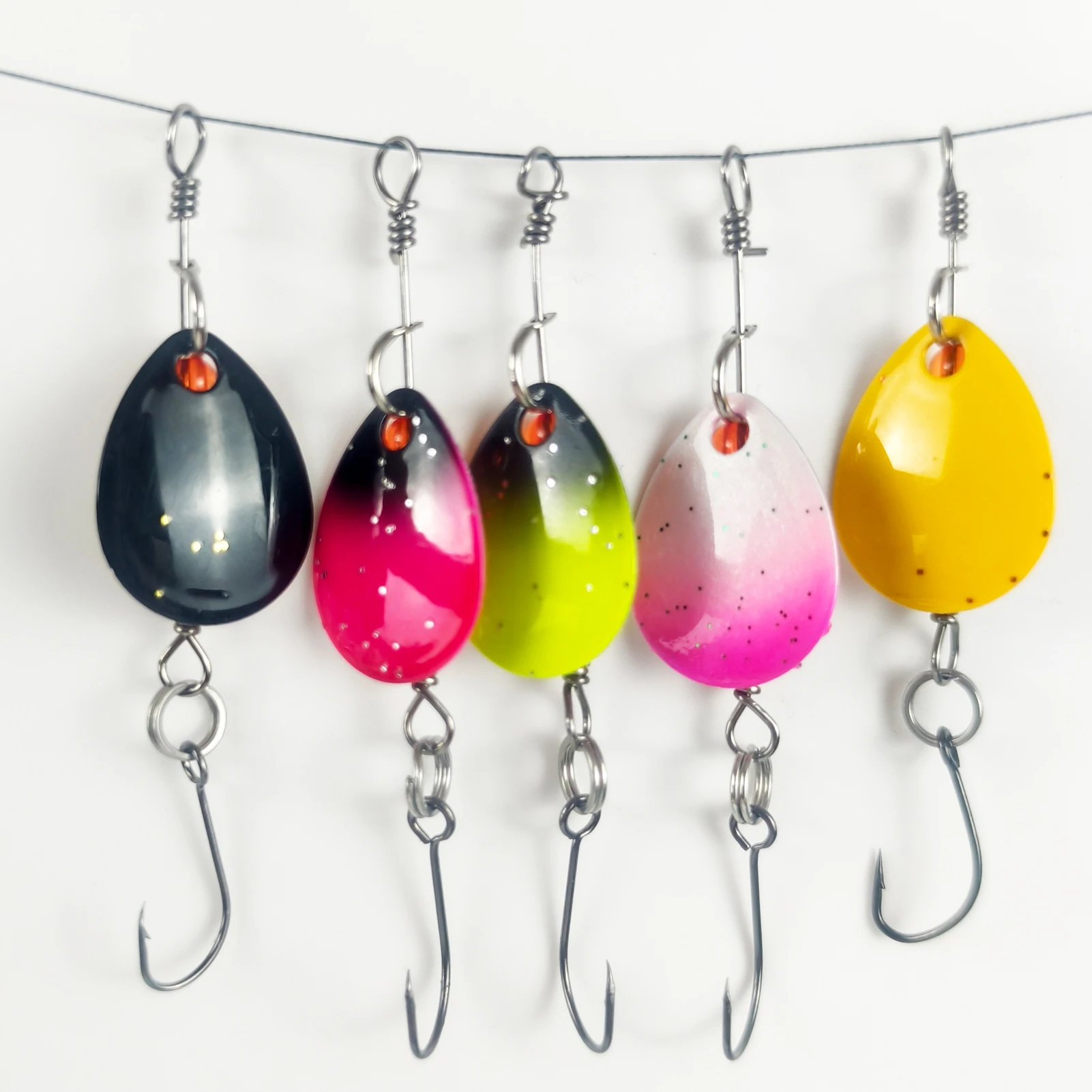 Spinnerbaits Free Fisher – Señuelos metálicos para lubina y trucha - imagen 3