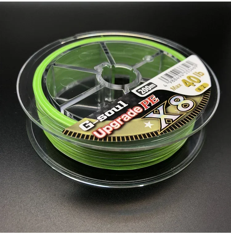 Línea de pesca trenzada G-SOUL X8 Original de Japón, sedal de PE de alto estength para carrete de pesca de carpa, lubina, novedad - imagen 5
