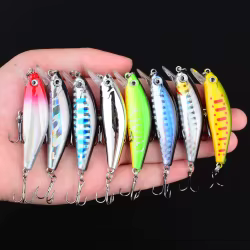 Señuelo Jerkbait artificial – Cebo duro para lubina, lucio y curricán