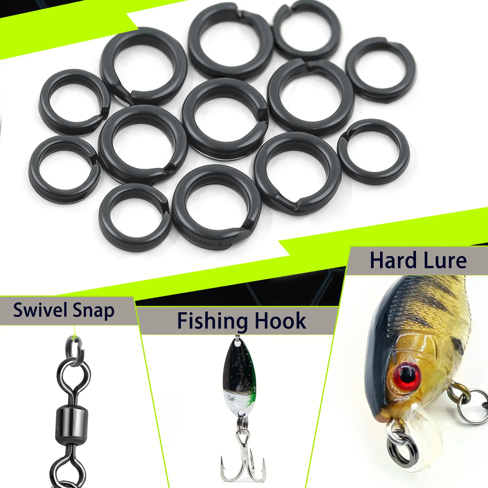 Anillo Divided Connectors – Acero inoxidable presión 15-55 kg
