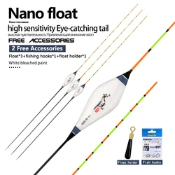 Flotadores verticales Nano Material – Boyas para pesca en agua dulce