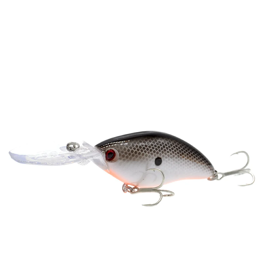 Señuelo de pesca con manivela, tabla de buceo de lengua larga de 18g, buceo profundo, señuelos artificiales de pececillo de fundición larga, 1 pieza en oferta - imagen 4