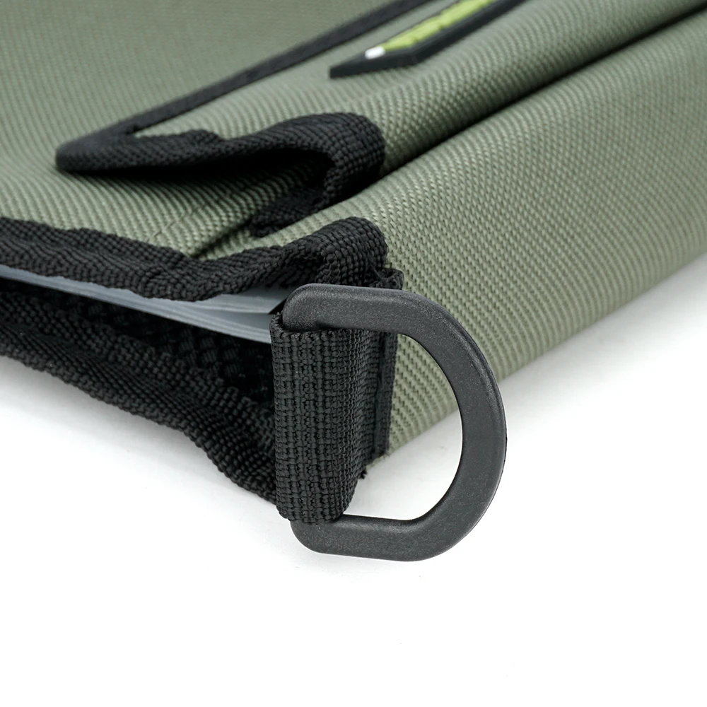 Hirisi-bolsa para aparejos de pesca, bolsa de almacenamiento de accesorios para aparejos de pesca de carpa, billetera, aparejos para el cabello, bolsa de transporte transparente W122 - imagen 2