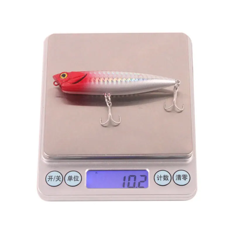 Danshui-Luya cebo lápiz flotante superficie del agua es en forma de Z perro Mino largo alcance lanzar bajo boca criar cebo - imagen 4