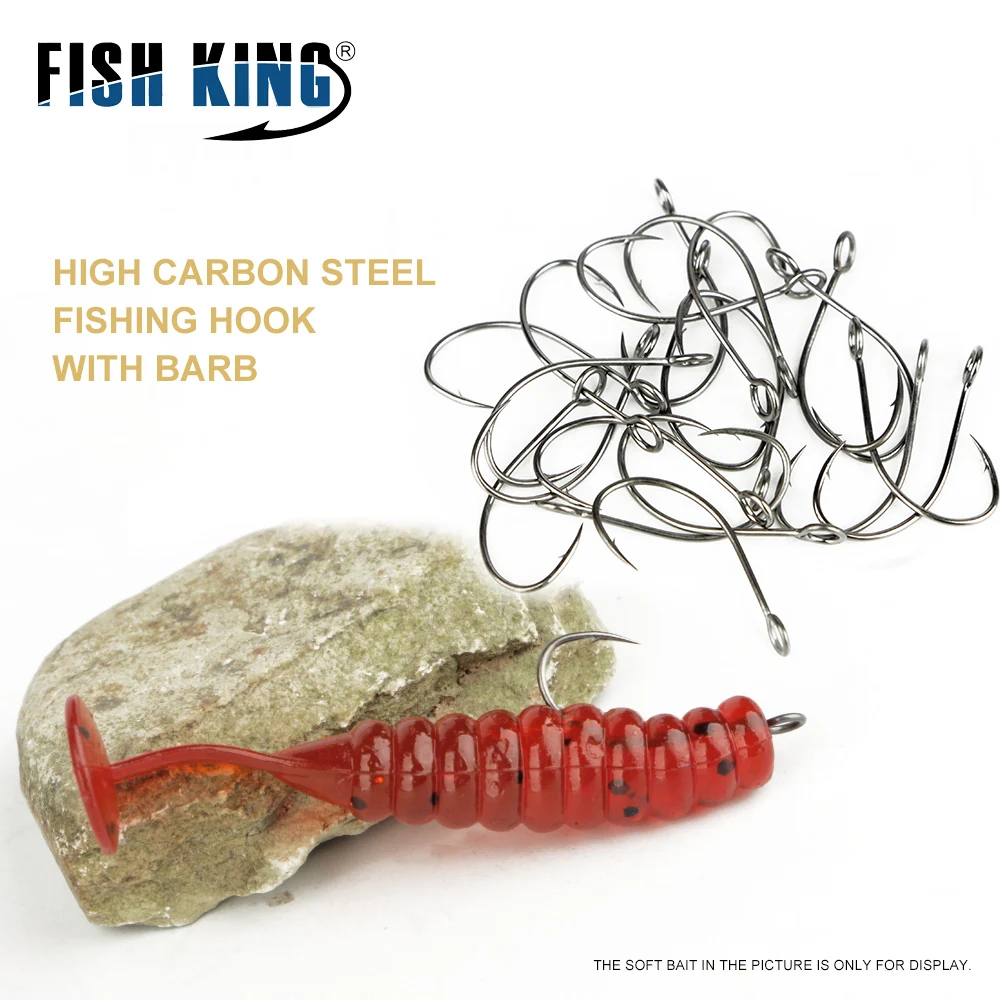 NGB 20 piezas anzuelos de pesca con señuelo cuchara de acero rico en carbono anzuelo de cebo señuelo de pesca lentejuelas accesorios de un solo gancho - imagen 4