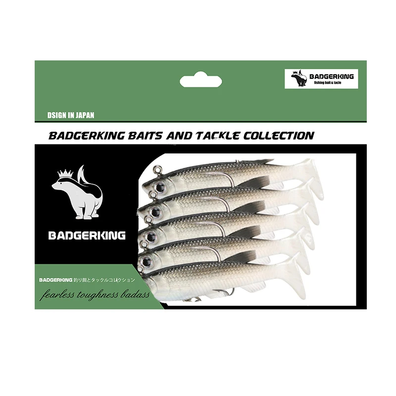 Señuelo Rockfish Soft Swimbait para lubina y Rockfish, pesca en la playa, deporte al aire libre, Fakebait para pesca con caña y curricán - imagen 2