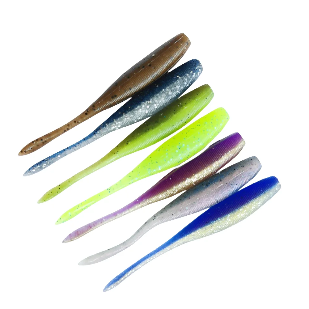 Swolfy Vinilo Swimbait Salmurado – Cola Recta para Lubina y Lucio