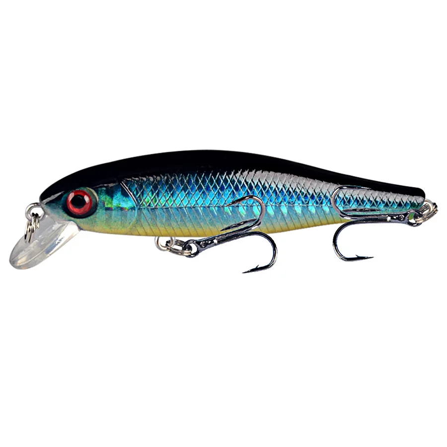 Jerkbait-Señuelos de Pesca prémium que se hunden, Wobbler, Swimbait para lubina y Lucio, cebo duro, 8,5 cm/9,2g, 5 unids/lote por caja - imagen 5