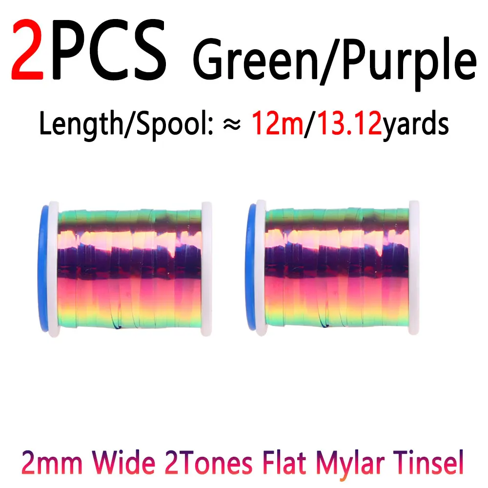 2pcs GreenIPurple
