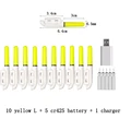 yellow L and 1 usb