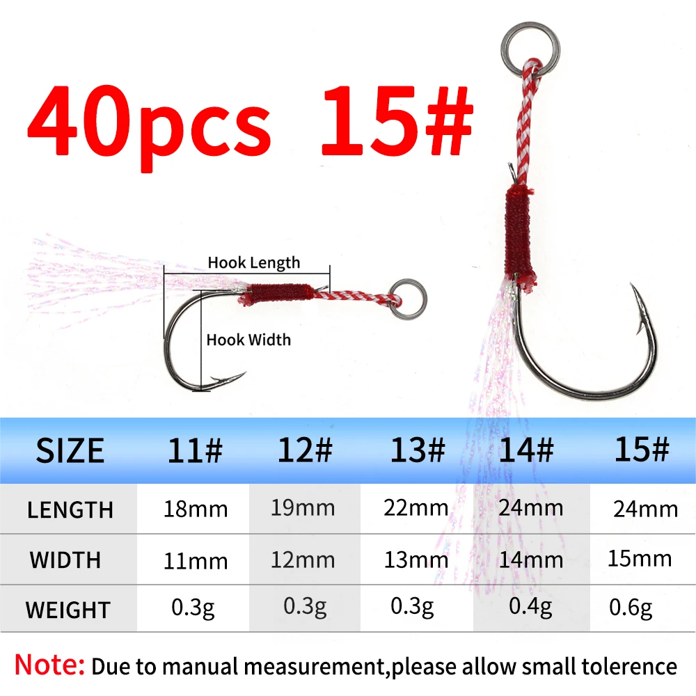size15 40pcs