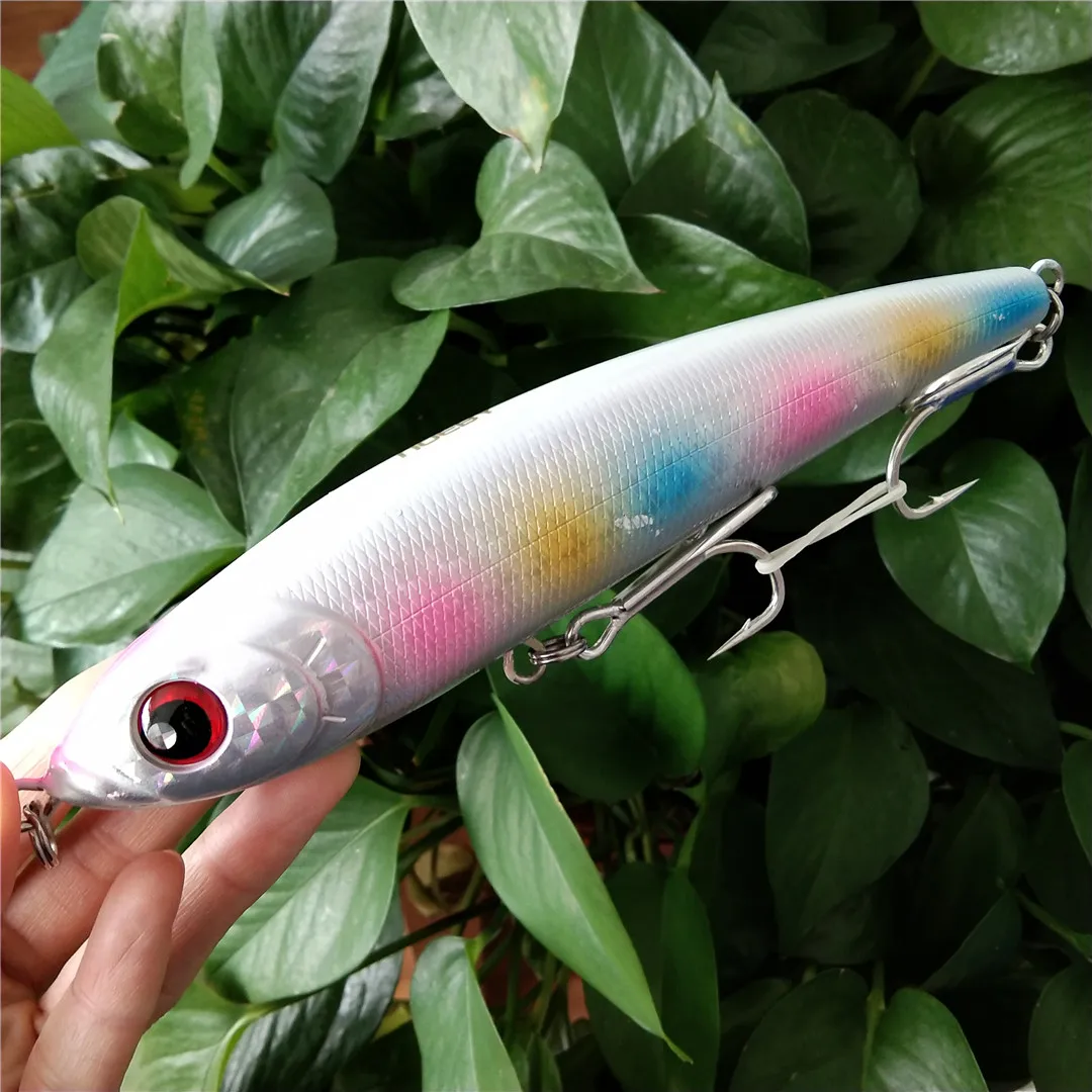 Noeby-señuelo de Pesca Artificial, cebo de lápiz que se hunde, Glide, Wobbler, 2 piezas, 180mm/145g - imagen 3