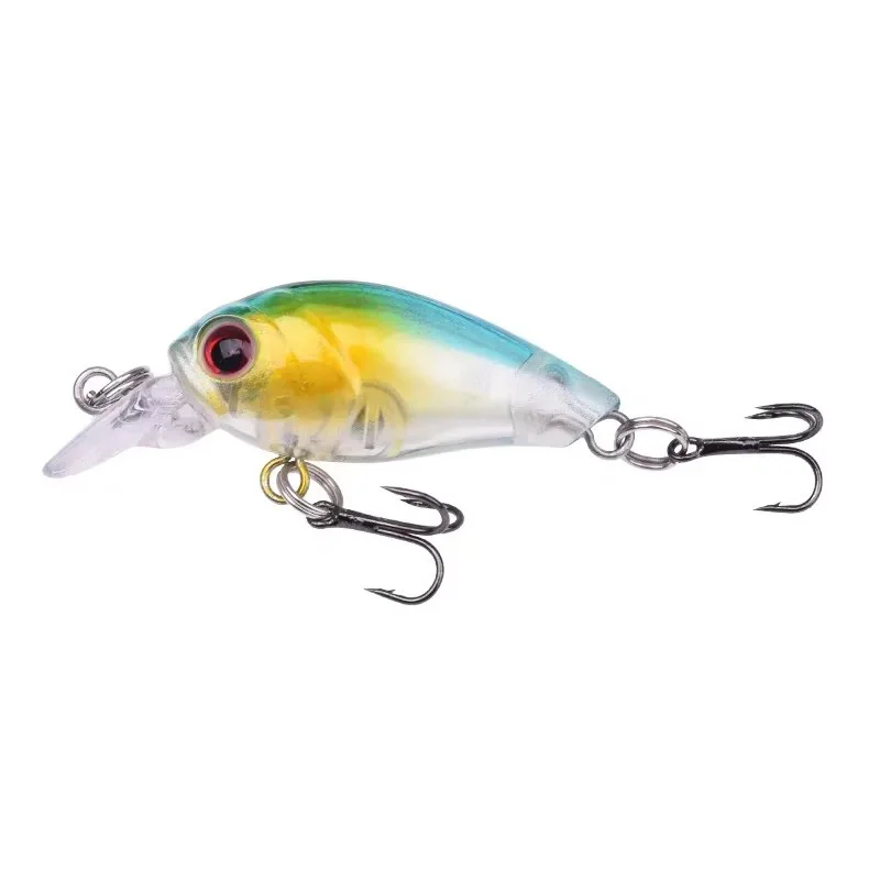 Mini Wobbler Swimbait – Señuelo duro pececillo con ojos 3D