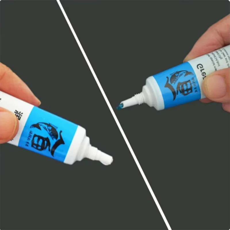 DEUKIO 2 unids/set carrete de pesca aceite lubricante grasa carrete mantenimiento aceite grasa piñón de Metal rodamiento lubricante herramienta de pesca - imagen 4