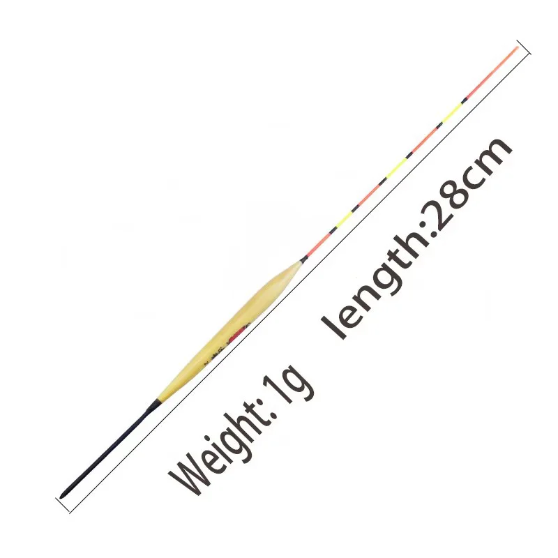 10 unids/lote juego de flotadores de pesca flotador de pesca Balsa ligero flotador de pesca sensible indicador de mordedura de pesca accesorios de pesca - imagen 3