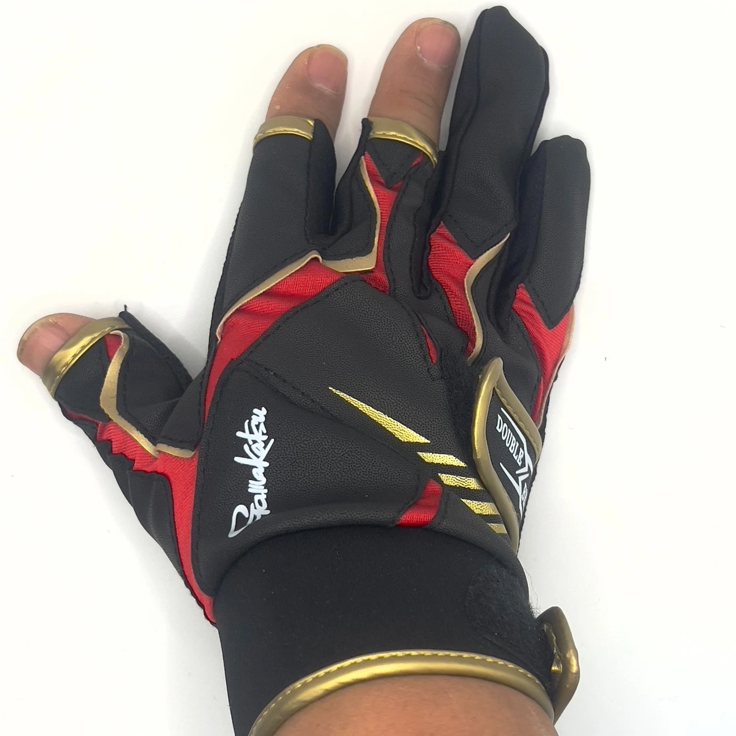 Guantes de pesca Gamakatsu, guantes deportivos de cuero de secado rápido con protector solar fino y ligero para exteriores, guantes con señuelo de 3/5 dedos, novedad de 2024 - imagen 5