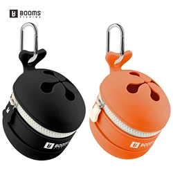 Booms Fishing-sedal de pesca ST2, cebo, anzuelo, colección de residuos, recolector retráctil de silicona, pequeña bote de basura para pesca al aire libre