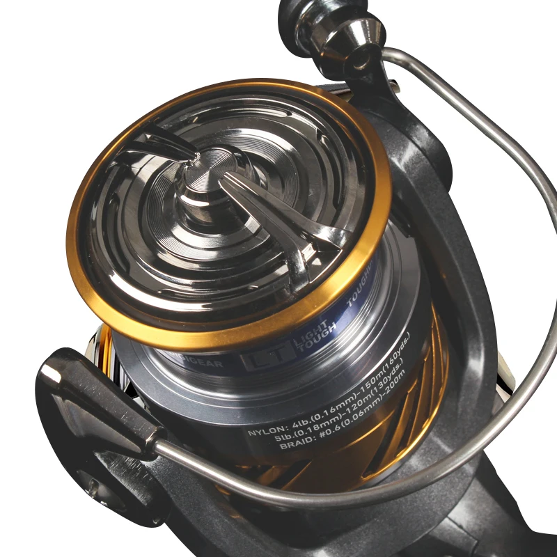 Carrete de pesca DAIWA LAGUNA LT, carrete de pesca con arrastre máximo 3 + 1BB, relación de engranaje de 5-12KG 5,2/5,3 - imagen 4
