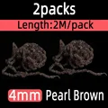 4mm Pearl Brown