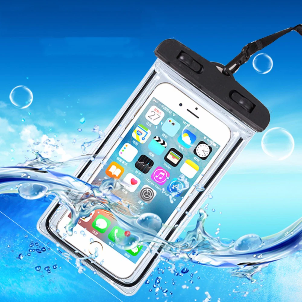 Funda impermeable para móvil con correa – Ideal para kayak y pesca - imagen 4