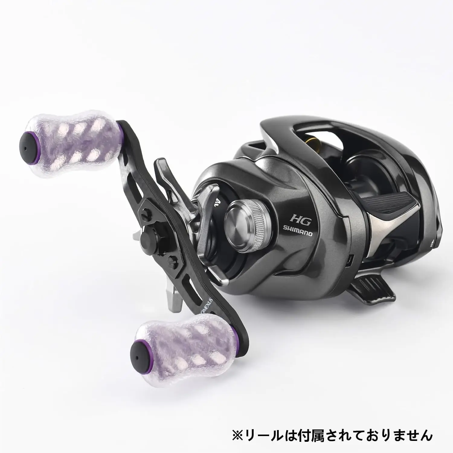 Gomexus mango de carrete de carbono 85mm 95mm Finesse para Shimano Bantam Metanium13Fishing Daiwa Steez Abu Garcia Okuma Baitcaster DC-S20 - imagen 2