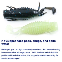 9KM Popper – Señuelo topwater para lubina y trucha