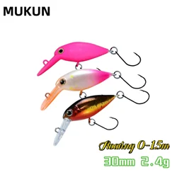 Señuelo Minnow MUKUN Ultraligero – Lubina, Perca y Trucha
