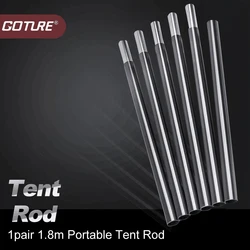 Goture Postes de tienda ligeros aluminio para pesca al aire libre