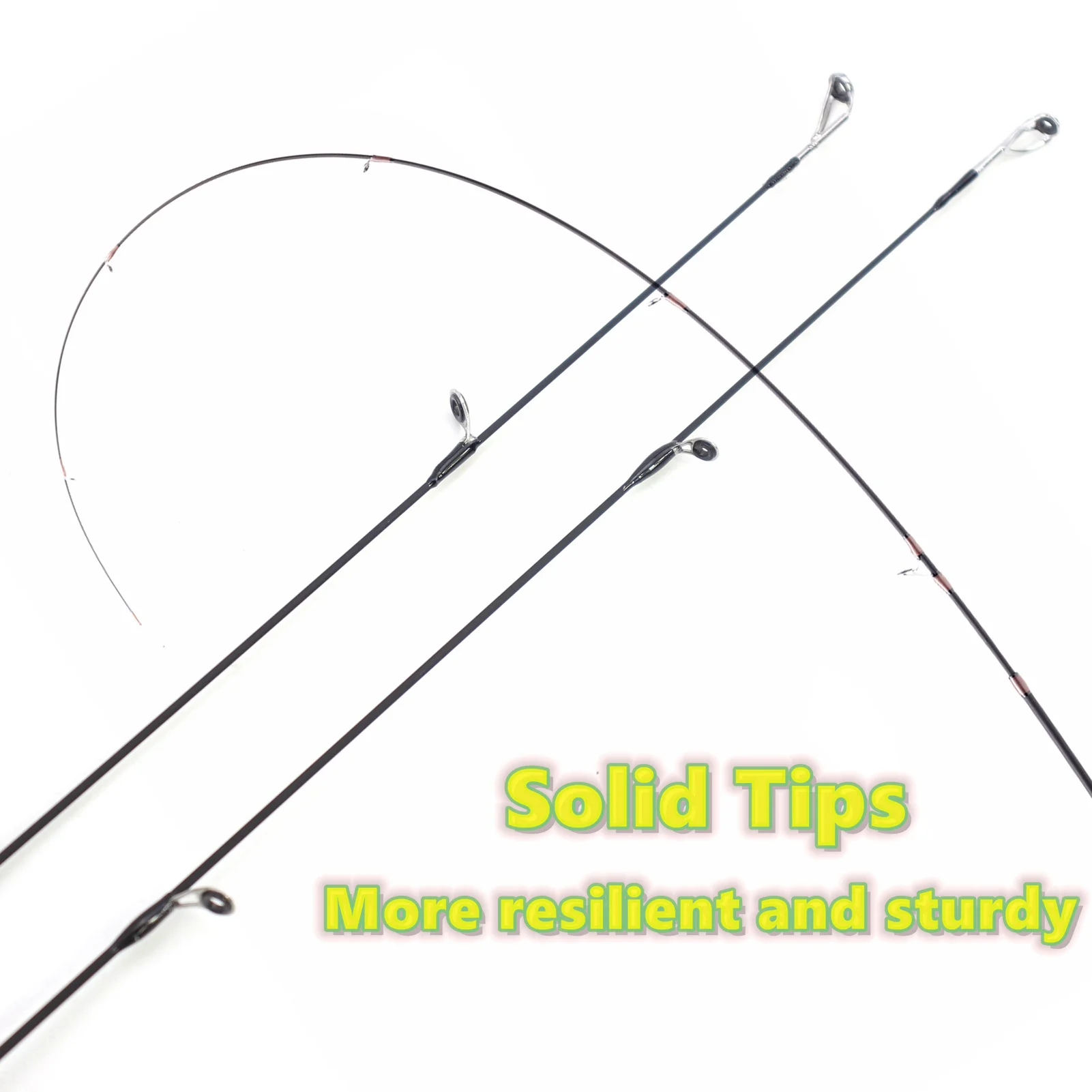 NUNATAK-caña de pescar colorida para trucha, caña de pescar de alto carbono, 2 secciones, caña de pescar UL/caña giratoria, caña súper Linght, caña de pescar pequeña - imagen 4