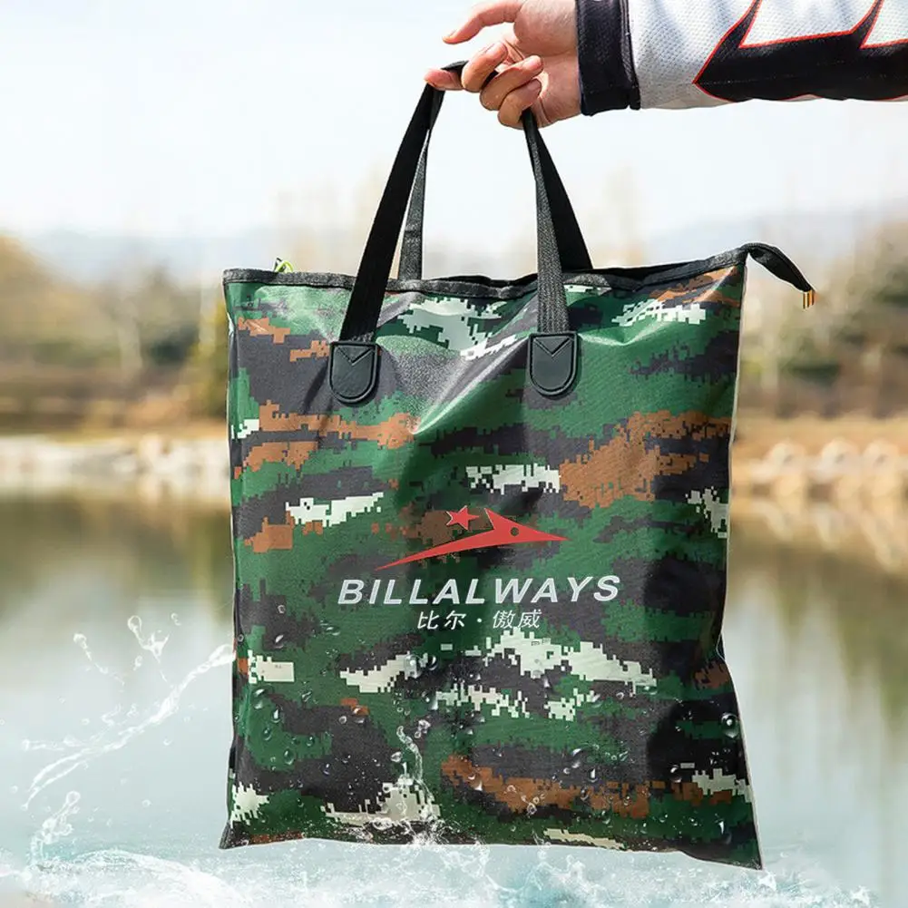 Bolsa de pesca plegable portátil de 3 tamaños, cubo plegable de EVA, duradero, para pesca al aire libre, tanque de agua, cubo para desgaste de peces, bolsa de equipo para el cuidado de peces