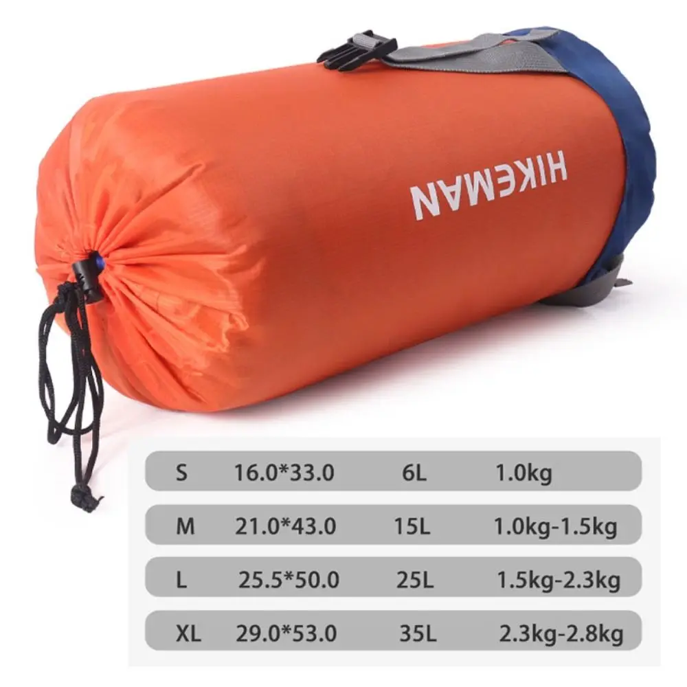 Bolsa de almacenamiento de compresión multiusos, bolsa de almacenamiento ultraligera portátil de 2 colores, accesorios impermeables para acampar al aire libre - imagen 5