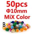 50pcs MIX 10mm B