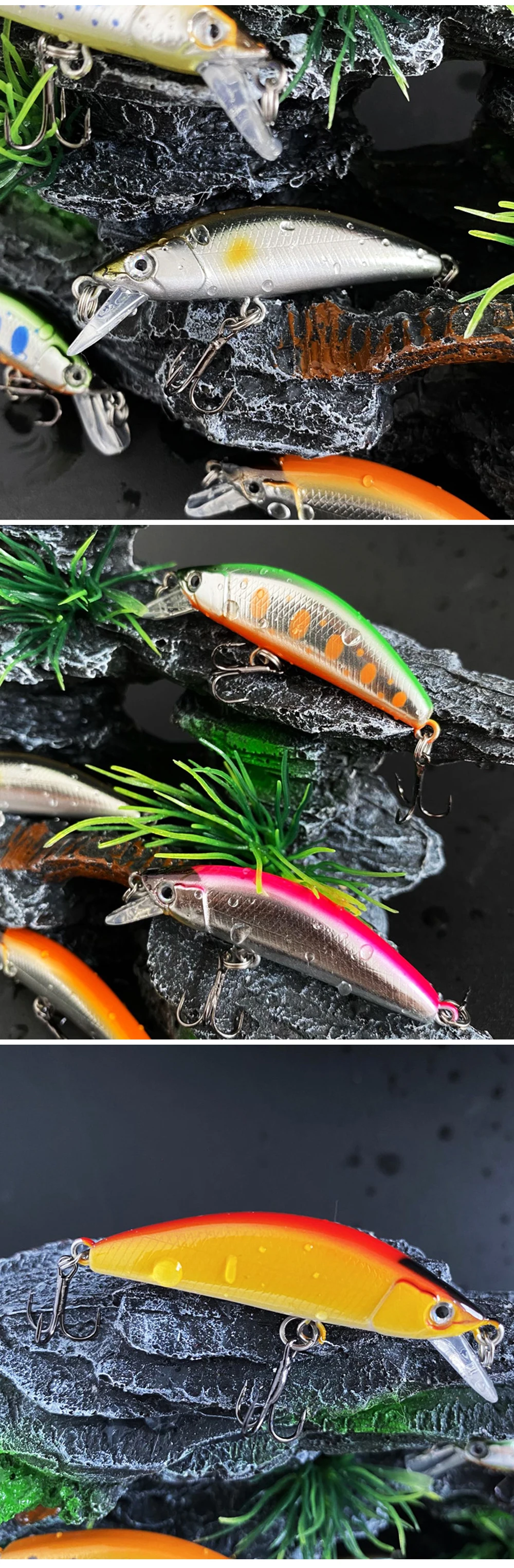 Señores de pesca listos para capturar para una excursión exitosa