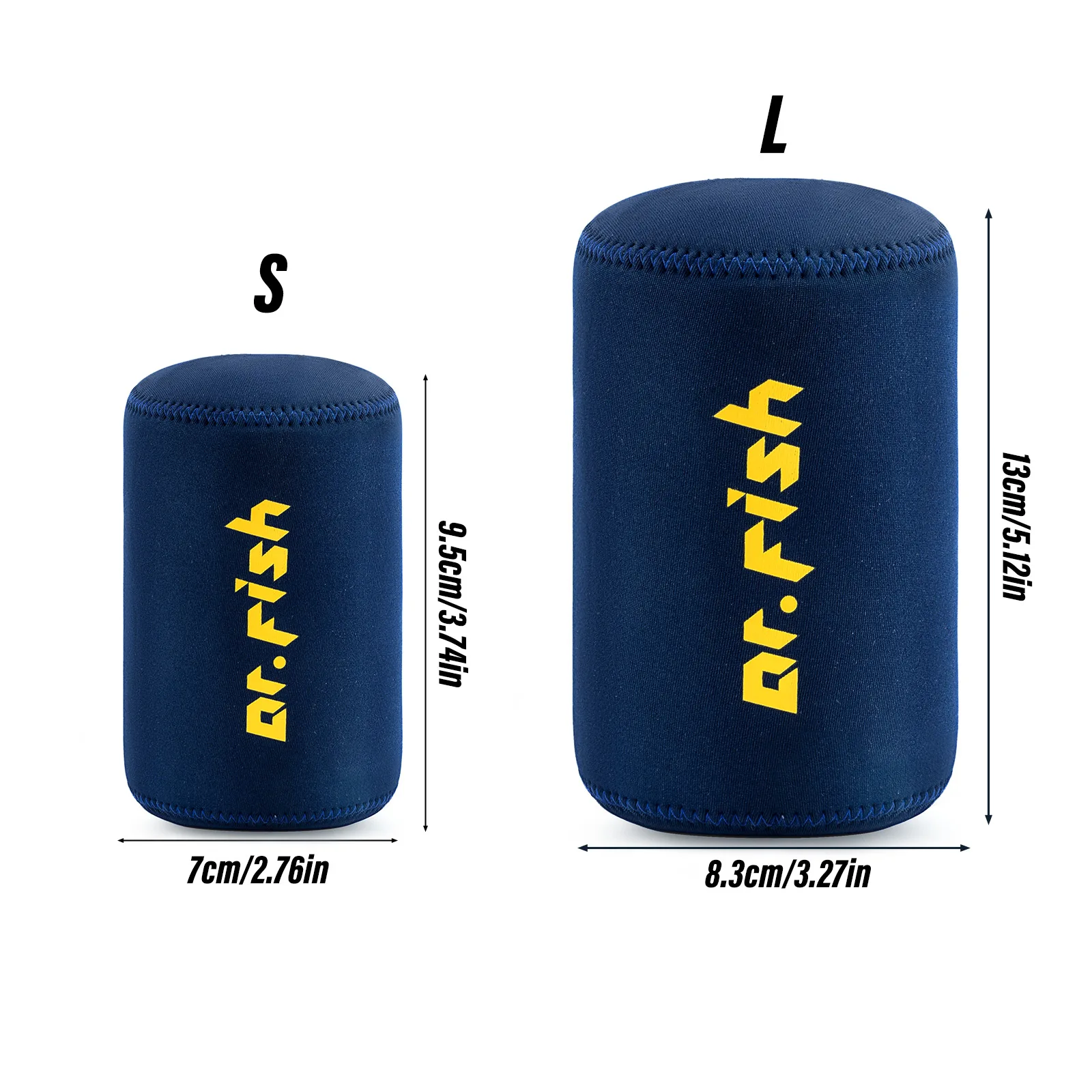 Funda de neopreno para carrete de spinning, baitcasting y curricán - imagen 4