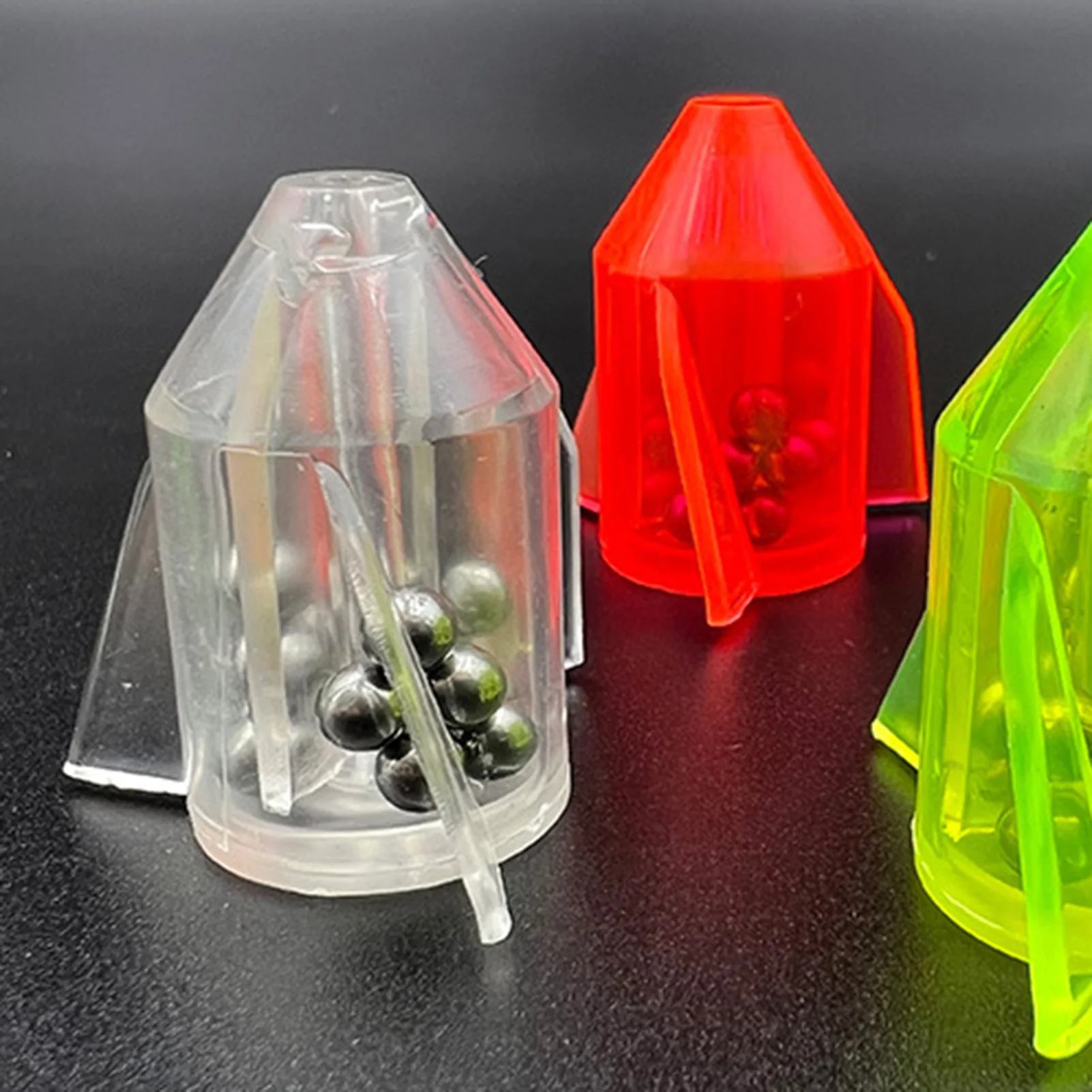 Sonajeros de hilo de pescar con cuentas de timbre, tubo de inserción, transmisión de ruido, accesorios eficaces para equipo de pesca, 12 Uds. - imagen 2