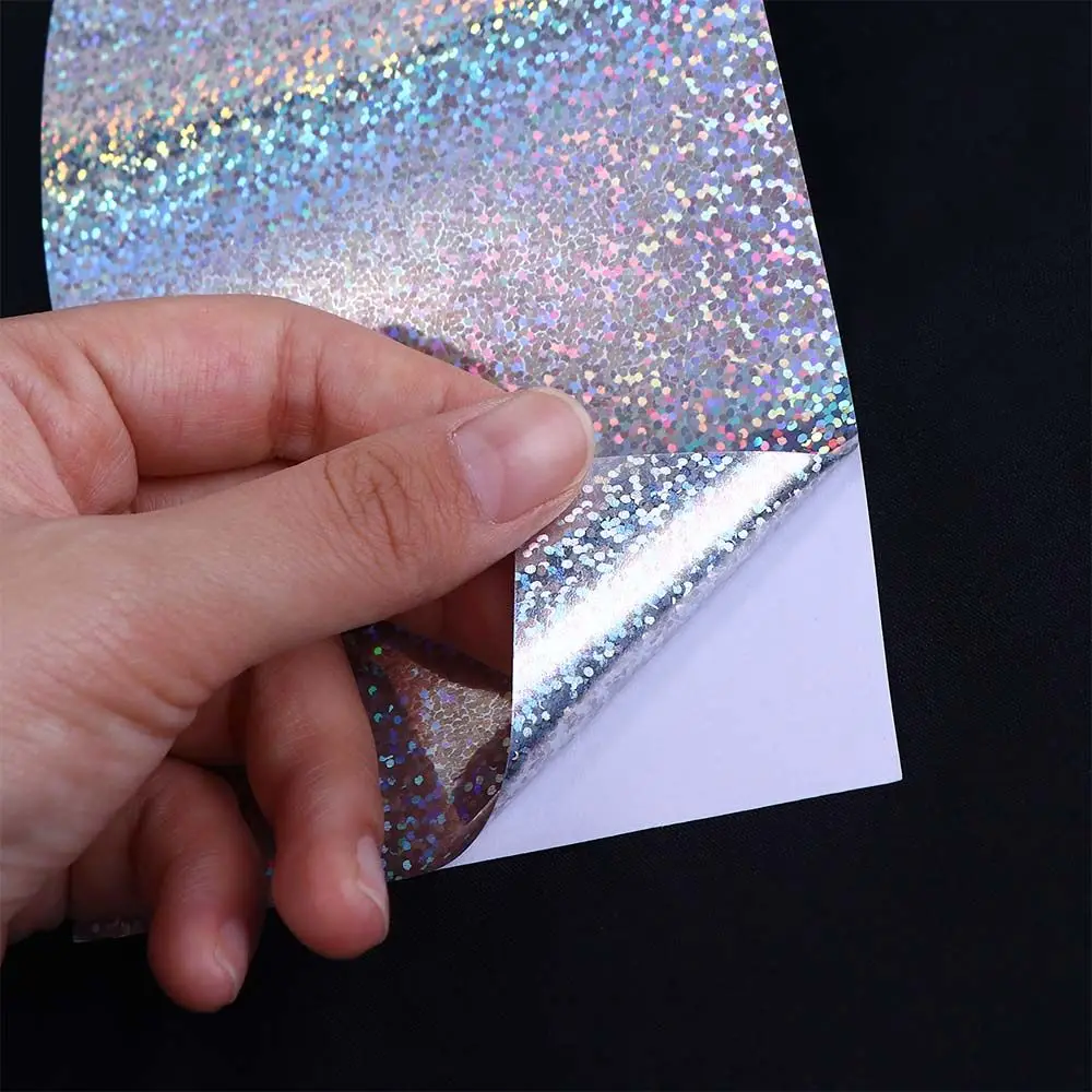 Material DIY, pegatina adhesiva impermeable, pegatina holográfica para cebo, pegatinas para señuelos de pesca, cinta para señuelos de pesca - imagen 4