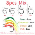 8pcs Mix color