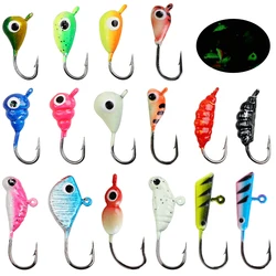Señuelos Jig Head luminosos pesca en hielo