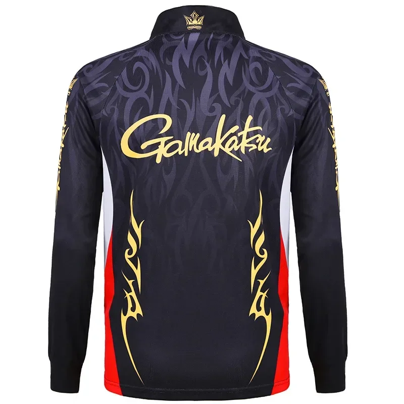 Nueva llegada Primavera Verano hombres camisas de pesca de alta calidad deporte al aire libre secado rápido ciclismo senderismo ropa de pesca - imagen 2