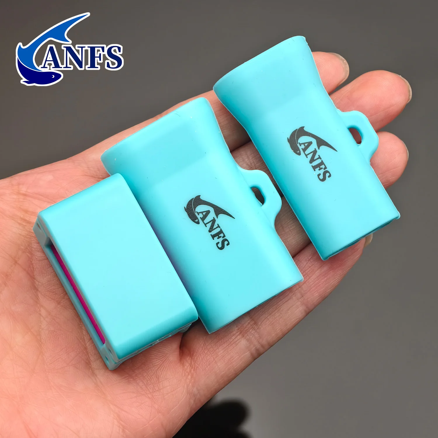 ANFS Soporte para caña de pescar con clip silicona - imagen 5