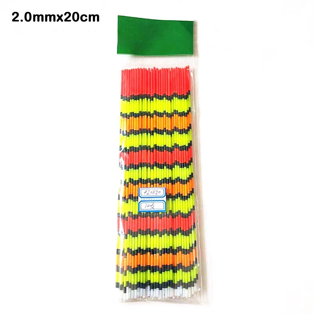 10 Uds. Flotador de pesca con cola de deriva, flotadores DIY, aparejos de boya, colas atrevidas, flotador de pesca llamativo, pesca nocturna superior