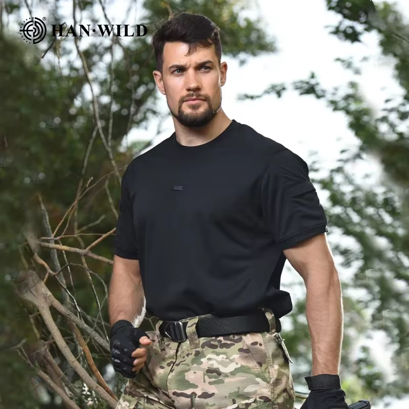 Camisetas Secado Rápido Hombre Elásticas – Golf, Senderismo, Camping
