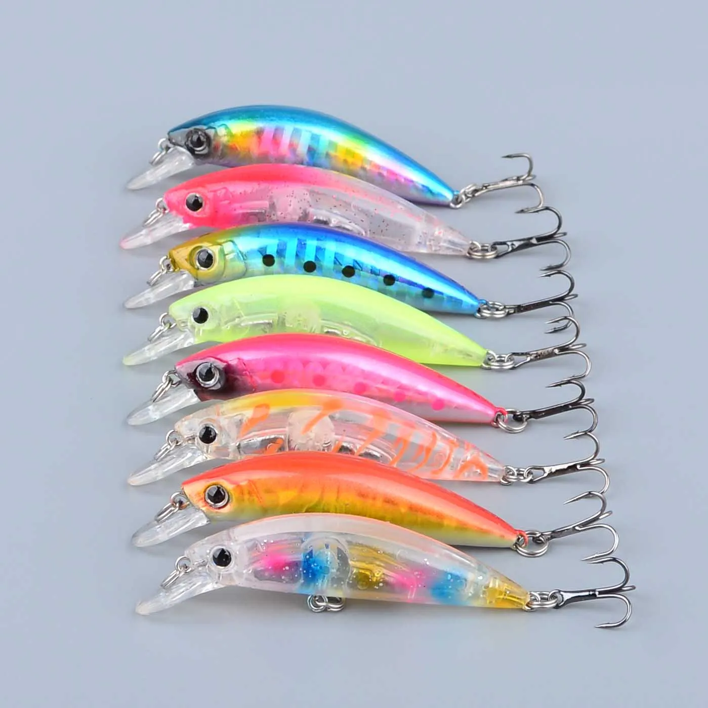 Señuelo Minnow Jerkbait para trucha y lubina – Wobbler de pesca - imagen 2