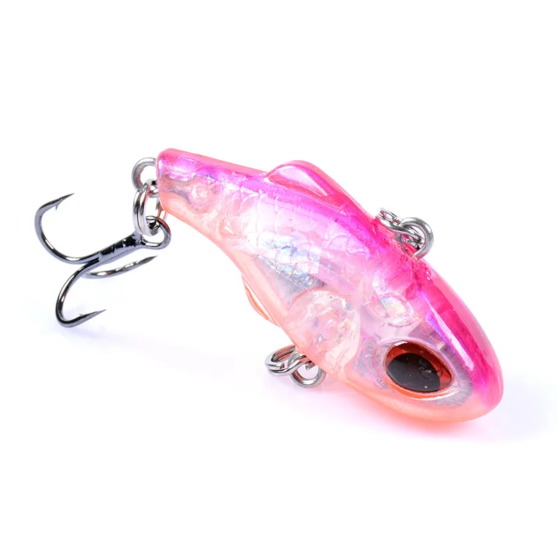 1 Uds 36MM 5,2G vibración de invierno Mini hundimiento VIB señuelo de pesca Crankbait Artificial hielo duro cebo Lucio aparejos de pesca de lubina - imagen 5