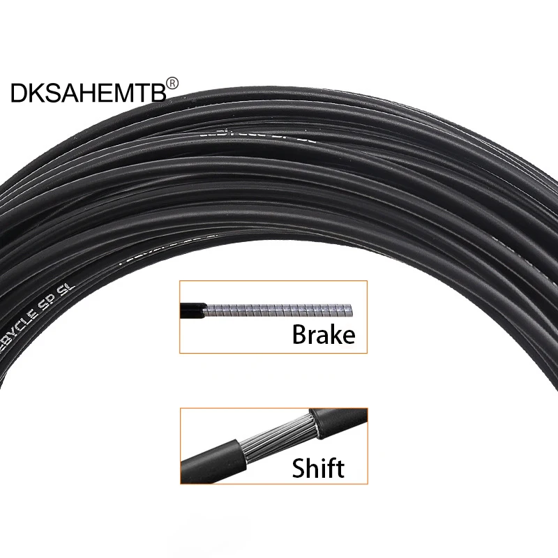Línea de freno de bicicleta de montaña, juego de cambio de velocidad, línea de transmisión, tubo V, accesorios de Cable de freno - imagen 5