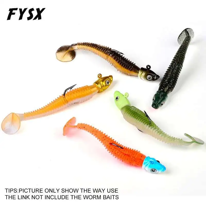 5 uds/lot7G cabeza de anzuelo de pesca señuelo duro anzuelos de pesca cebo suave anzuelos de púas de gusano anzuelos afilados para pesca anzuelo de cabeza de anzuelo - imagen 5