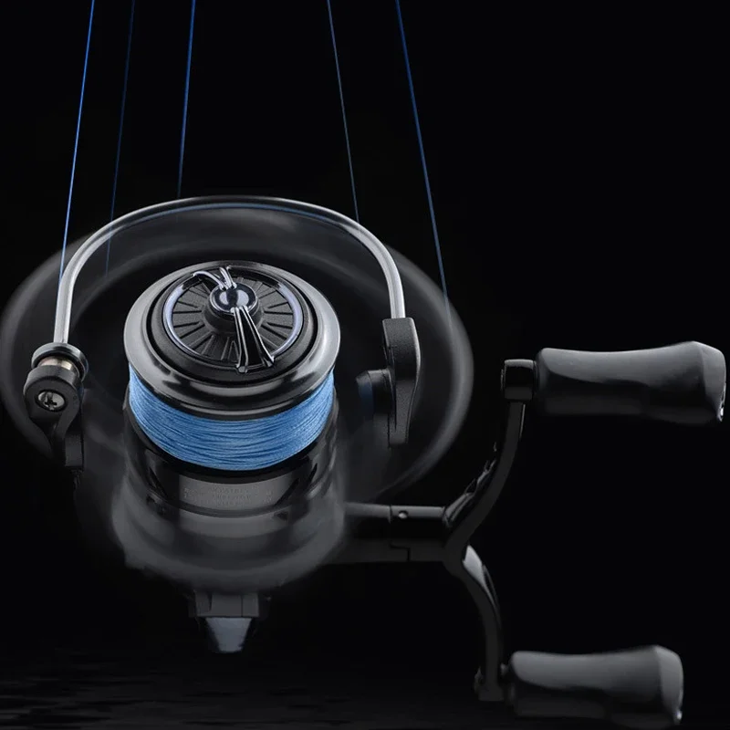 Rueda de pesca giratoria ultraligera serie 2500, carrete de pesca de lubina en agua salada/dulce, 5 + 1BB - imagen 5